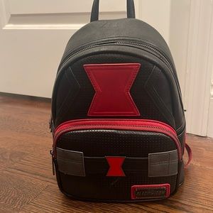LOUNGEFLY BLACK WIDOW BACKPACK
